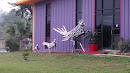 Stainless Steel Chickens