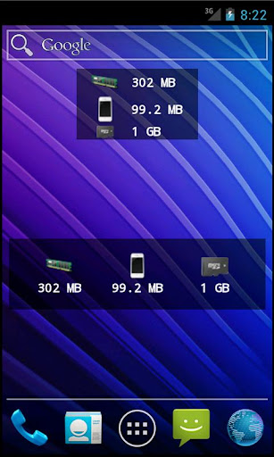 Memory Status Widget