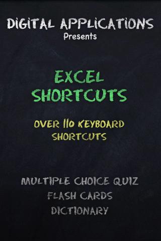 Excel Keyboard Shortcuts