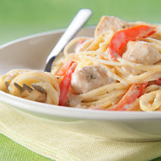 Chicken Alfredo Pesto Pasta