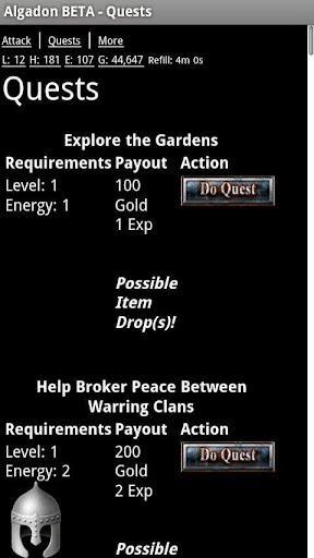 algadon-free-mmorpg for android screenshot
