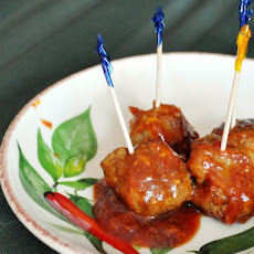 Spicy Cocktail Meatballs