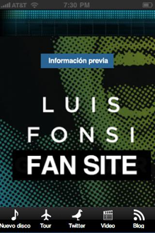 Luis Fonsi - Fan Site