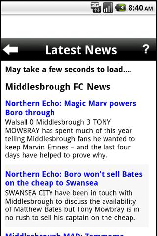 【免費運動App】Middlesbrough FC News-APP點子