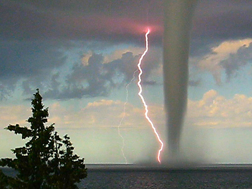 rain or water ufo?
