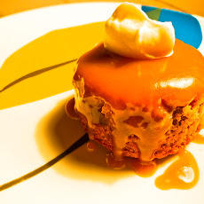 Individual Guinness Sticky Toffee Puddings w/ Ginger Cream