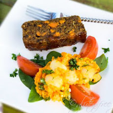Vegan Garden Loaf Recipe with Maple Apricot Glaze