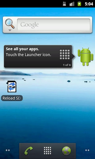 reload-sd-card for android screenshot