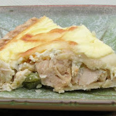 Sour Cream Chicken Quiche