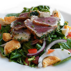 Party-Size Barbecued Albacore (Tuna) With Shrimp Stuffing