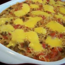 Ramen Noodle Casserole