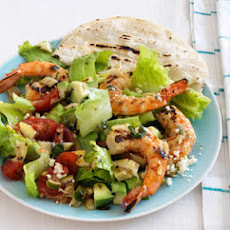 Chopped Taco Salad With Shrimp