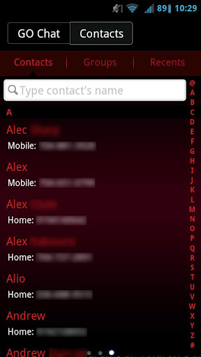 【免費個人化App】GO SMS Dark Red Theme-APP點子