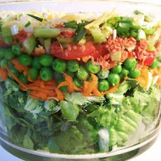 Skinny Bride's Guide to Layered Vegetable Salad