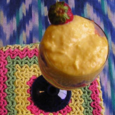 Mango-Strawberry Fool