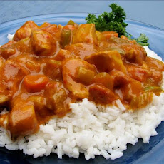 Spicy Mulligatawny Soup  ( Chicken )