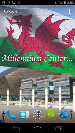 【免費個人化App】3D Welsh Flag Live Wallpaper +-APP點子