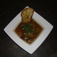 Chicken, Heirloom Tomato and White Bean Stew