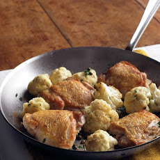 Chicken with Cauliflower and Parsley