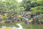 the garden at Nijo Castle was so pretty