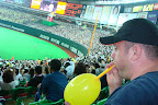 during the 7th inning stretch you sing a song and let these balloons go