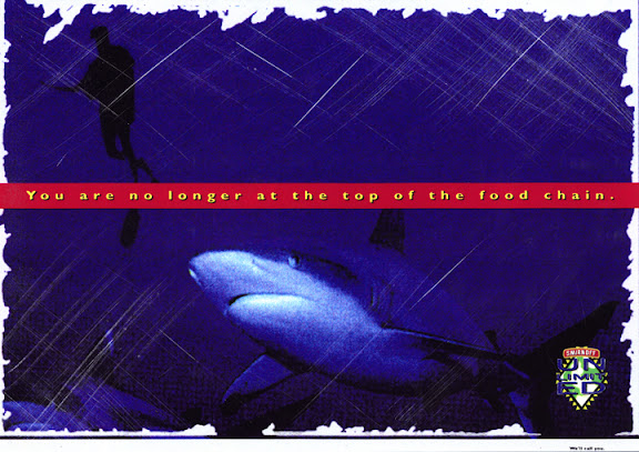 You are no longer at the top of the food chain