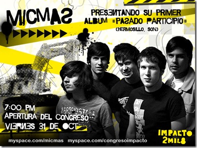 Micmas Presentando su primer album: Pasado Participio