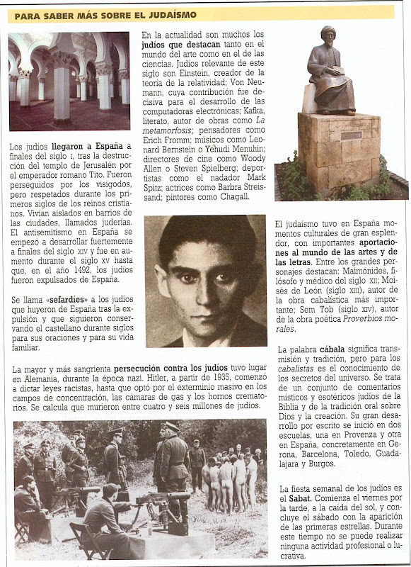 ALGO MÁS SOBRE EL JUDAÍSMO