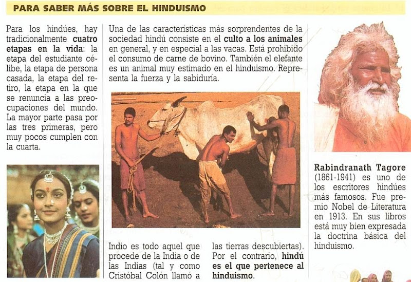 PARA SABER MÁS DEL HINDUISMO: PRIMERA PARTE