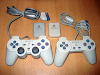 Playstation 1  Memory Card  3 Joystick 
