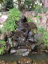 千葉公園の滝 Waterfall park in Chiba