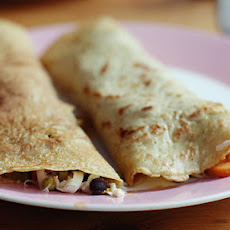 Easy Moo Shu Vegetable Wraps