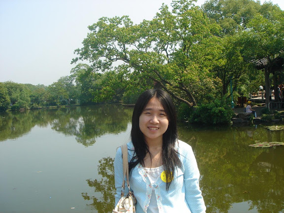 Amy在三潭印月