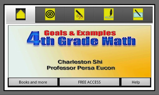 4th Grade Math Goals Examples