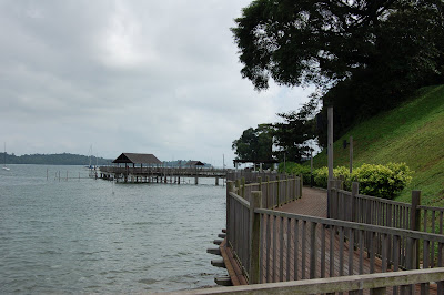Changi boardwalk, replica Kelong