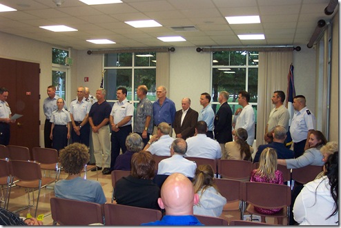 Reading Oath of Office