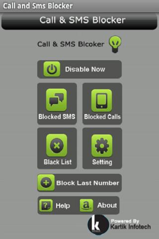 Call and Sms Blocker