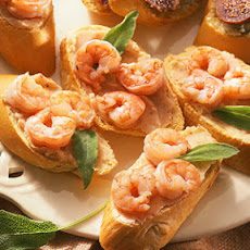 White Bean-and-Shrimp Crostini