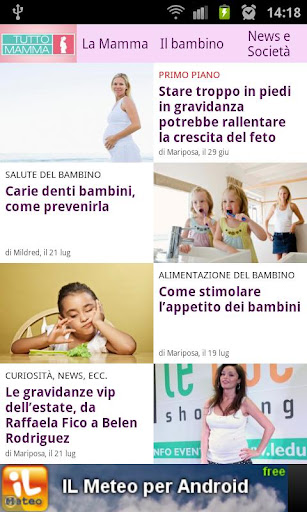 Mamma bambino fare la mamma