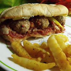Hot or Not Hot Italian Meatball Sandwiches