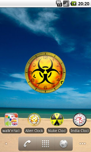 Biohazard Clock