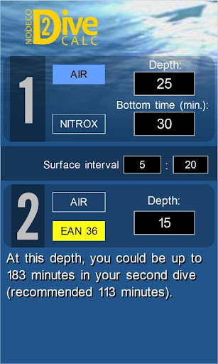 DiveCalc 2