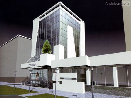 Vyhřívat Centrála - Maw pohled se vstupním