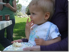Ian's first brithday 038