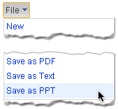 save as ppt