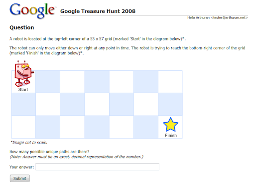 Google Treasure Hunt 2008