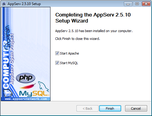 AppServ 2.5.10 Setup Tutorial - 07