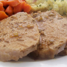 Pork Tenderloin in Bourbon-Dijon Glaze