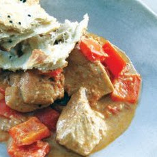 Chicken With Sour Cream & Red Bell Pepper
