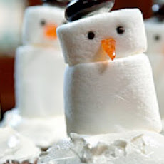 Snowman Cupcakes